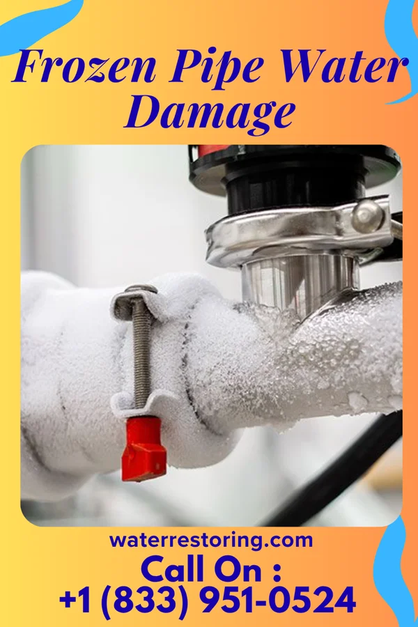 Frozen Pipe Water Damage in White House Station, NJ